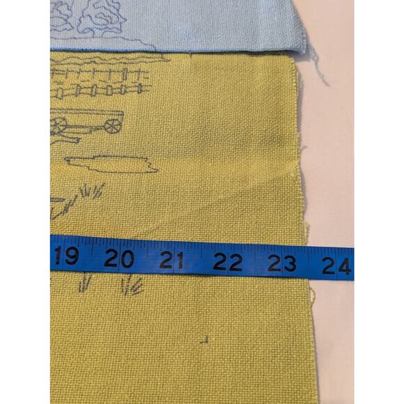 The Red Barn 16 X 20 Paragon Stitchery 1975 Kit A5000 Pres Eisenhower Design - Picture 11 of 13